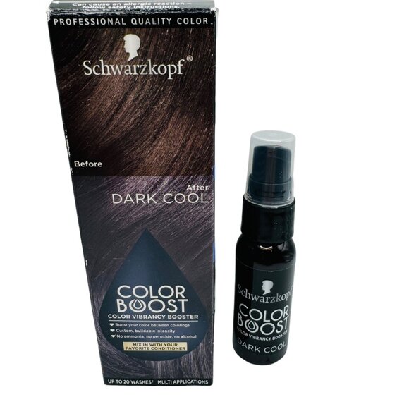 Schwarzkopf Color Boost Vibrancy Booster Dark Cool 1 fl oz - Picture 1 of 6